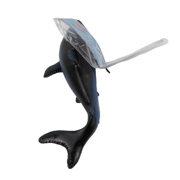 Shark Toy Major Life Like Stretchable Squishy Great White Beaded Blip Ocean Blue - Picture 9 of 13